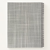 ミニマルなビジネスノートブック ノートブック (裏面)