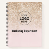 ミニマルなビジネスノートブック ノートブック (正面)