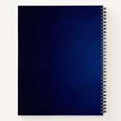 ミニマルなビジネスノートブック ノートブック (裏面)