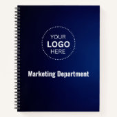 ミニマルなビジネスノートブック ノートブック (正面)