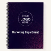 ミニマルなビジネスノートブック ノートブック (正面)