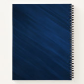 ミニマルなビジネスノートブック ノートブック (裏面)