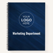 ミニマルなビジネスノートブック ノートブック (正面)