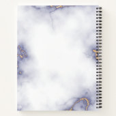 ミニマルなビジネスノートブック ノートブック (裏面)