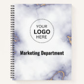 ミニマルなビジネスノートブック ノートブック (正面)