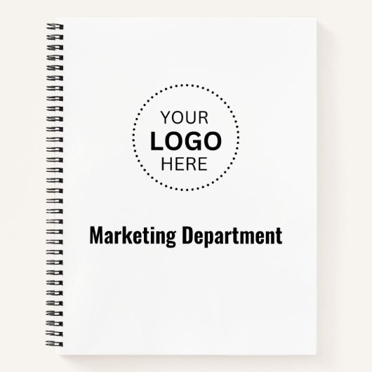 ミニマルなビジネスノートブック ノートブック (正面)