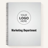 ミニマルなビジネスノートブック ノートブック (正面)