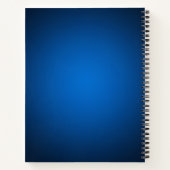 ミニマルなビジネスノートブック ノートブック (裏面)