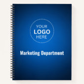 ミニマルなビジネスノートブック ノートブック (正面)