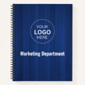 ミニマルなビジネスノートブック ノートブック (正面)