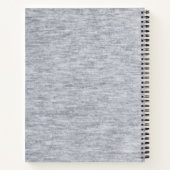 ミニマルなビジネスノートブック ノートブック (裏面)