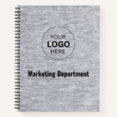 ミニマルなビジネスノートブック ノートブック (正面)