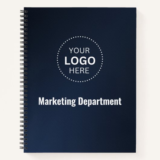 ミニマルなビジネスノートブック ノートブック (正面)