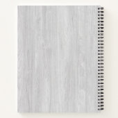 ミニマルなビジネスノートブック ノートブック (裏面)