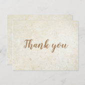 ミニマルなビジネス感謝のルーズなポストカード ポストカード (正面/裏面)