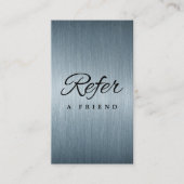 ミニマルなビジネス紹介カード 紹介カード (正面)