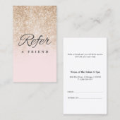 ミニマルなビジネス紹介カード 紹介カード (正面/裏面)