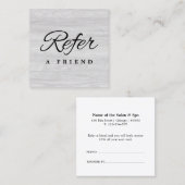 ミニマルなビジネス紹介カード 紹介カード (正面/裏面)