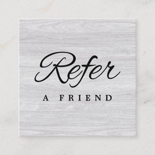 ミニマルなビジネス紹介カード 紹介カード (正面)