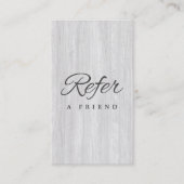 ミニマルなビジネス紹介カード 紹介カード (正面)