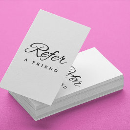 ミニマルなビジネス紹介カード 紹介カード