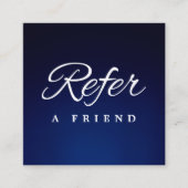 ミニマルなビジネス紹介カード 紹介カード (正面)