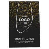 ミニマルなビジネス モダン ギフトバッグ (正面)