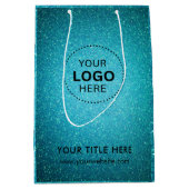 ミニマルなビジネス モダン ギフトバッグ (正面)