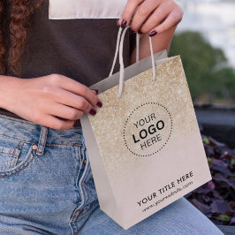 ミニマルなビジネス モダン ギフトバッグ