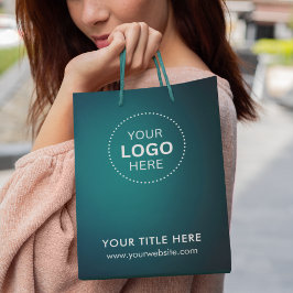 ミニマルなビジネス モダン ギフトバッグ