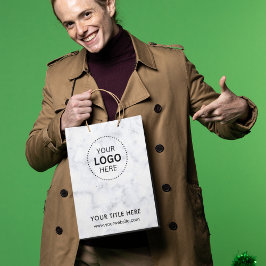 ミニマルなビジネス モダン ギフトバッグ