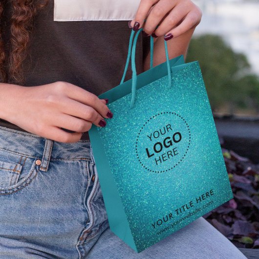 ミニマルなビジネス モダン ギフトバッグ