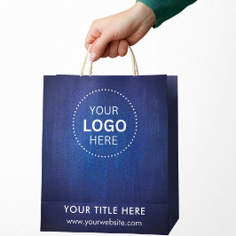 ミニマルなビジネス モダン ギフトバッグ