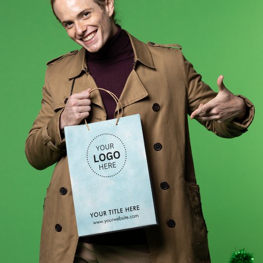 ミニマルなビジネス モダン ギフトバッグ