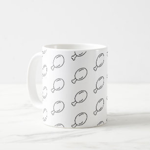 ミニマルなフライドチキンマグ コーヒーマグカップ