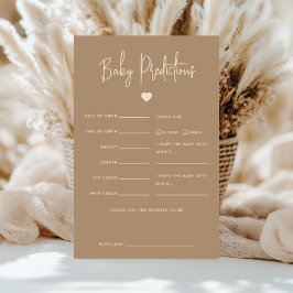 ミニマルなブラウンジェンダーがベビー予測を明らかにする