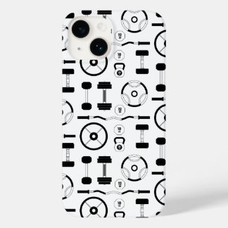 ミニマルなブラックジム設備 Case-Mate iPhone 14ケース