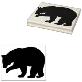 ミニマルなベアースタンプ ラバースタンプ (押印)