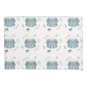 ミニマルなボホ赤ちゃん服のパターン 枕カバー (正面)