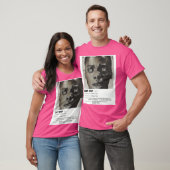 ミニマルなポスターを出す Tシャツ (ユニセックス)