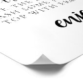 ミニマルなミモザ バー サイン (角)