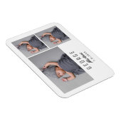 ミニマルなメモリ記念ギフトユニークベビー写真 マグネット (右側)