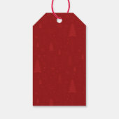 ミニマルなメリークリスマスフォト ギフトタグ (裏面)