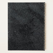 ミニマルなモノグラムプランナー プランナー手帳 (裏面)