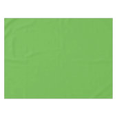 ミニマルなユニカラー春グリーン テーブルクロス (正面(横))