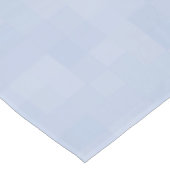 ミニマルなライトブルーのパターン ショートテーブルランナー (コーナー)