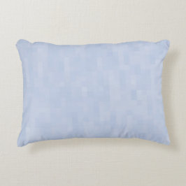 ミニマルなライトブルーの抽象芸術パタモダンーン アクセントクッション