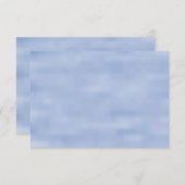 ミニマルなライトブルーの空の抽象芸術パターンかわいい サンキューカード (正面/裏面)