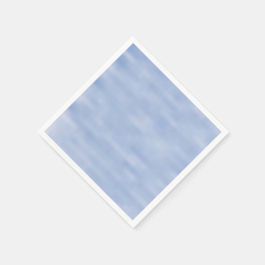 ミニマルなライトブルーの空の抽象芸術パターンかわいい スタンダードカクテルナプキン (角)