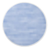 ミニマルなライトブルーの空の抽象芸術パターンかわいい セラミックノブ (正面)